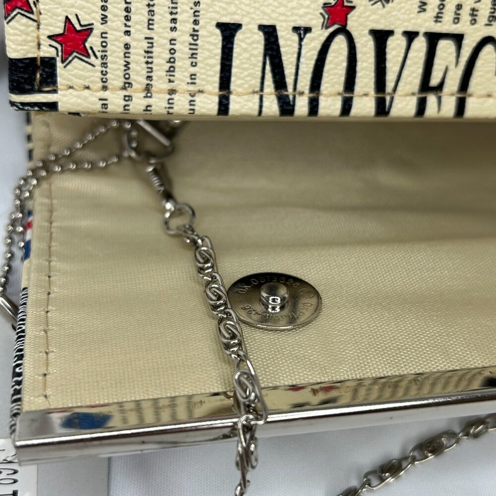 Depeche Mode New York Newsprint Traveler Clutch Shoulder Bag Purse New With Tag - Picture 7 of 16